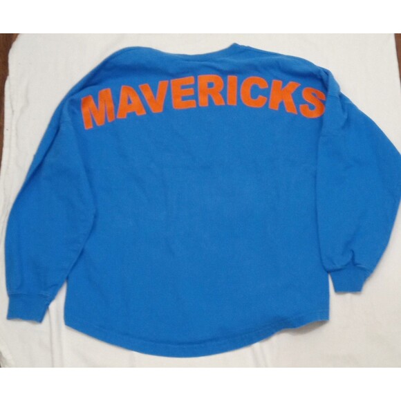 Pennant Sportswear UTA Mavericks Blue Orange Long Sleeve T-Shirt Men's Med Note - Picture 1 of 6